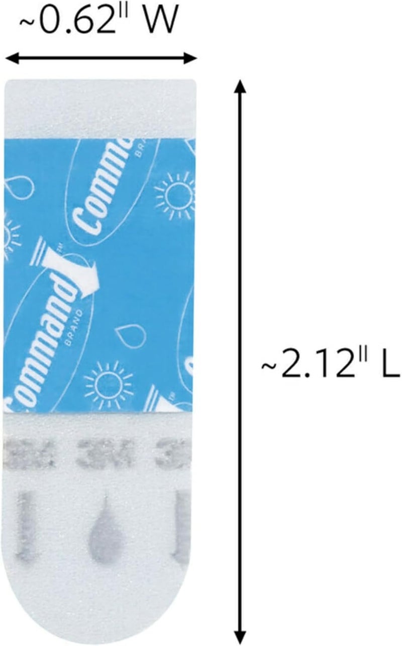 Command All Weather Small Foam Replacement Strips, 36 Strips - Image 3