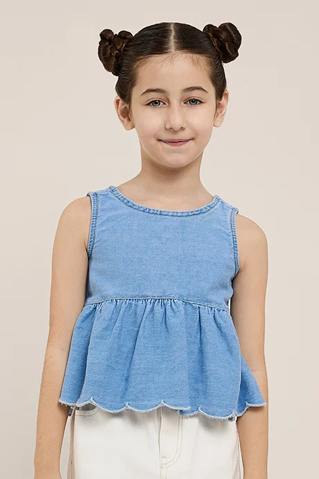 R&B Washed Sleeveless Top