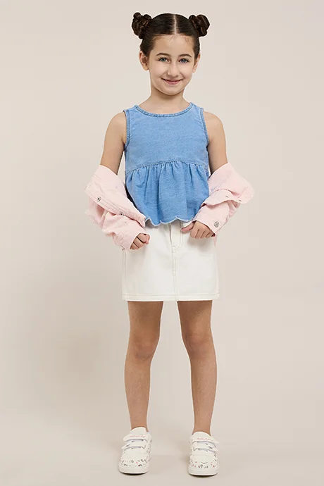 R&B Washed Sleeveless Top