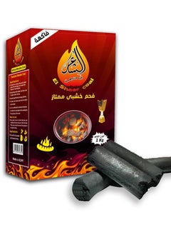 Al Shaer charcoal consists of 1 kg. The burning time lasts for more than an hour. Excellent wood charcoal. It does not emit any type of odor or smoke. It is not affected by humidity. It is used for all purposes and incense burners.