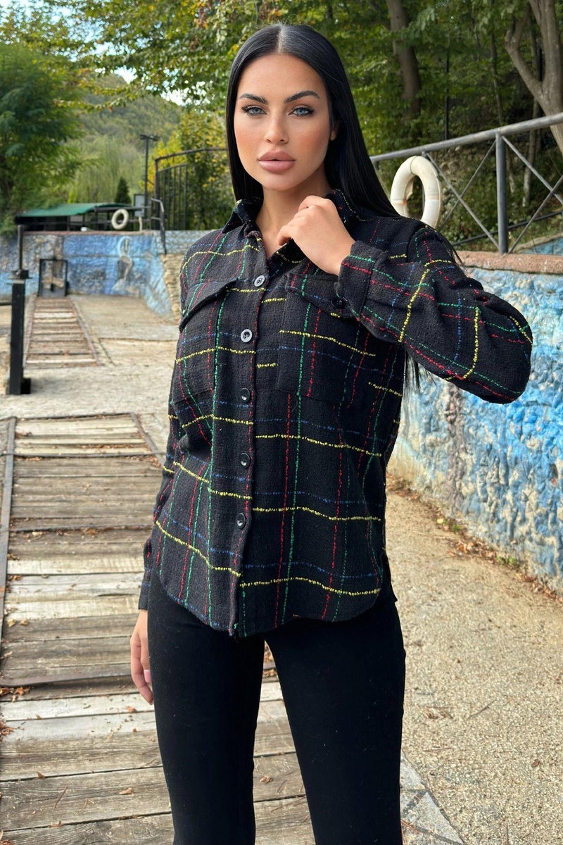 Weshaya Jacket Women Black-Yellow - Image 3