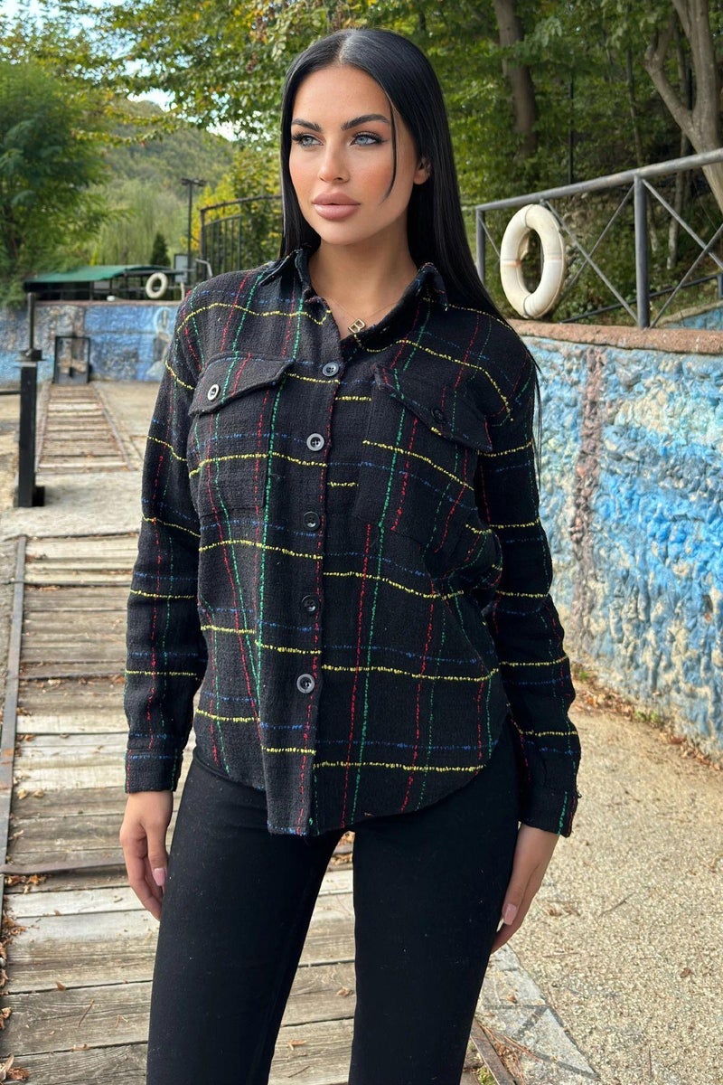 Weshaya Jacket Women Black-Yellow - Image 4