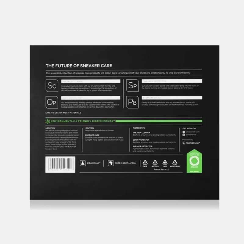 Sneaker Lab Grey Sneaker Care Kit Box  | Best Price UAE