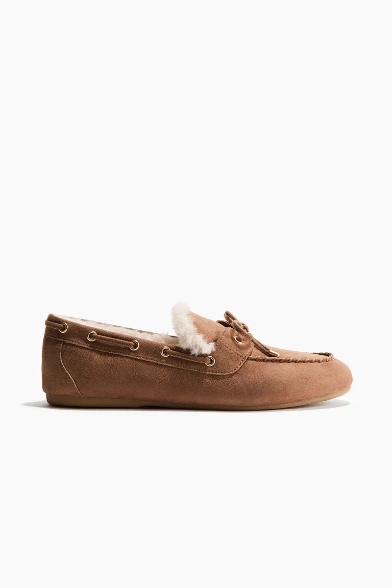 H&M Warm-lined loafers