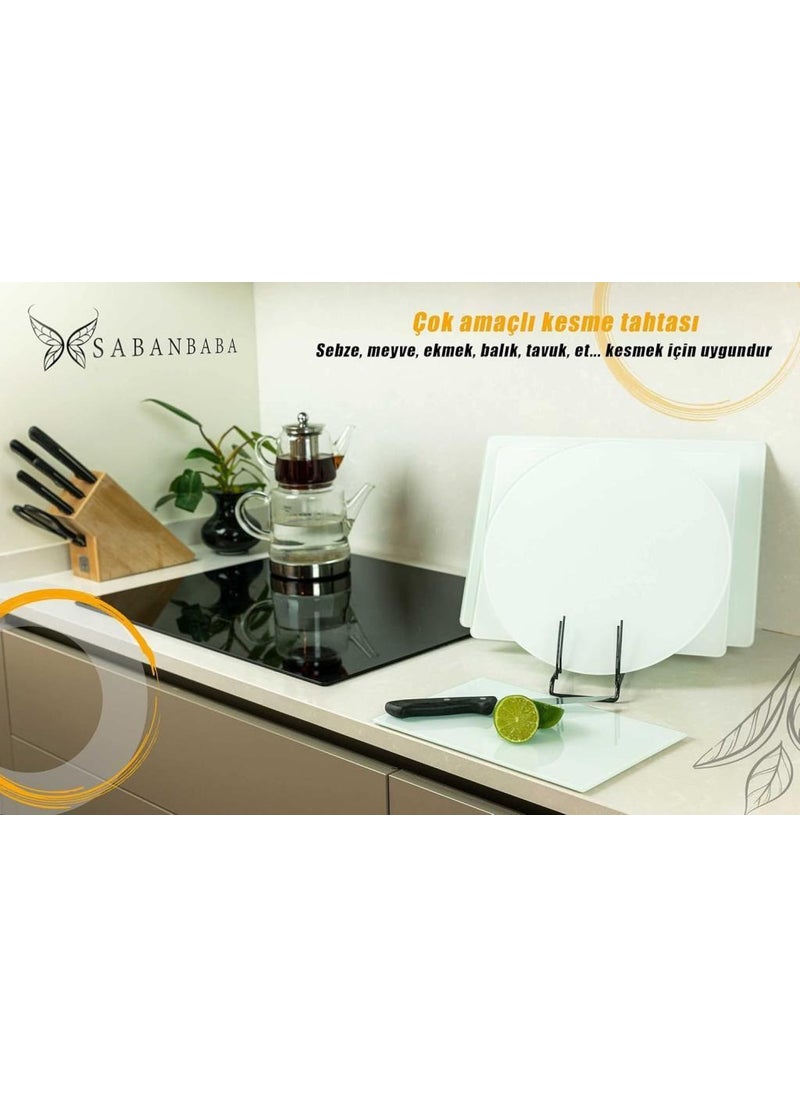 Glass Cutting Board Plain White 30X40 cm - pzsku/Z481EAF17959795B72081Z/45/_/1727880734/25de1b72-73cb-4673-a298-09d6577f5172