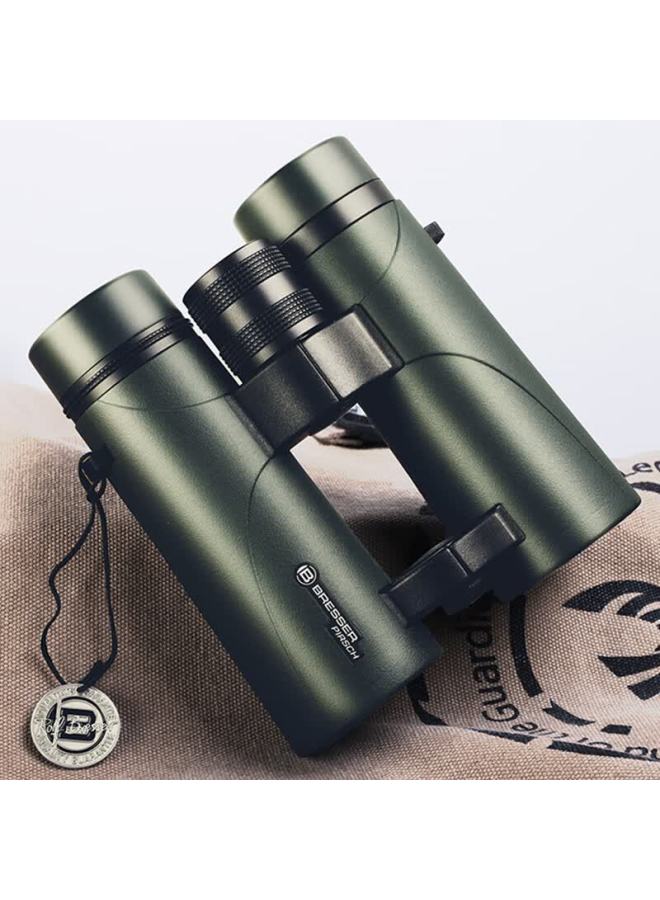 Bresser Germany Expedition Compact 8x34 High-power Nitrogen-filled Binoculars For Birdwatching With Smartphone Adapter