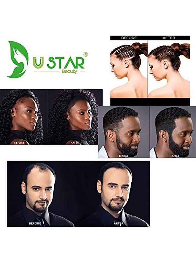 USTAR Hair Building Fibers Hair Loss Concealer For Thinning Hair Auburn 0.42Oz 12G - Image 5
