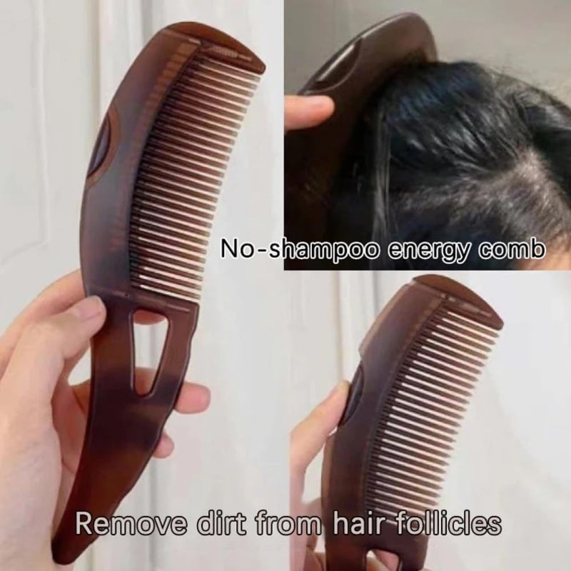 Dandruff Comb Massage Comb Scalp Brush for Dandruff Removal Lice Removal Hair Care ABS Material Unisex Adult Multi Color V  - Image 2