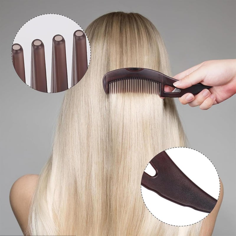 Dandruff Comb Massage Comb Scalp Brush for Dandruff Removal Lice Removal Hair Care ABS Material Unisex Adult Multi Color V  - Image 5