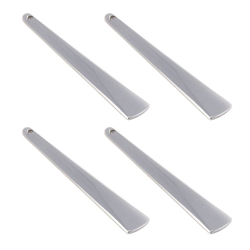 Coshar Coshar 4Pcs Metal Massage Spoon Mini Makeup Spatula Applicator Tool for Face And Eye Cream Facial Massager Lip Mask Makeup 