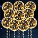 Tesorrio LED Light Up Balloons 10 Pack 20 Transparent Glow Balloons Light Up with LED String Lights Switch Easy Air or Helium Use for Special Events Weddings Party Decorations Festive Nights - Image 3