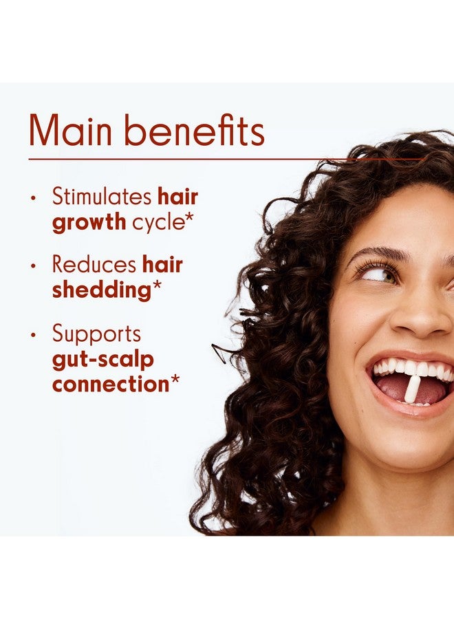 Love Wellness Healthy Hair Probiotics | Support Hair Growth with Biotin and Vitamin B12 & B6 | Supplement for Healthy Scalp & Thicker, Fuller Looking Hair | Safe & Effective | 30 Capsules - Image 3