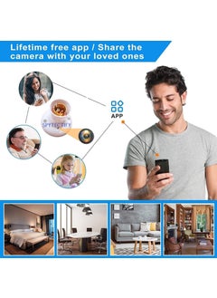 SPYTECTIFY SPYTECTIFY New Bulb Holder Camera Full HD WiFi 1080P Bulb Holder Camera Mini Security Camera with Video Recording Watch Live 24 HoursiWFCAM Pro  - Image 4