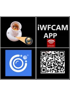 SPYTECTIFY SPYTECTIFY New Bulb Holder Camera Full HD WiFi 1080P Bulb Holder Camera Mini Security Camera with Video Recording Watch Live 24 HoursiWFCAM Pro  - Image 3