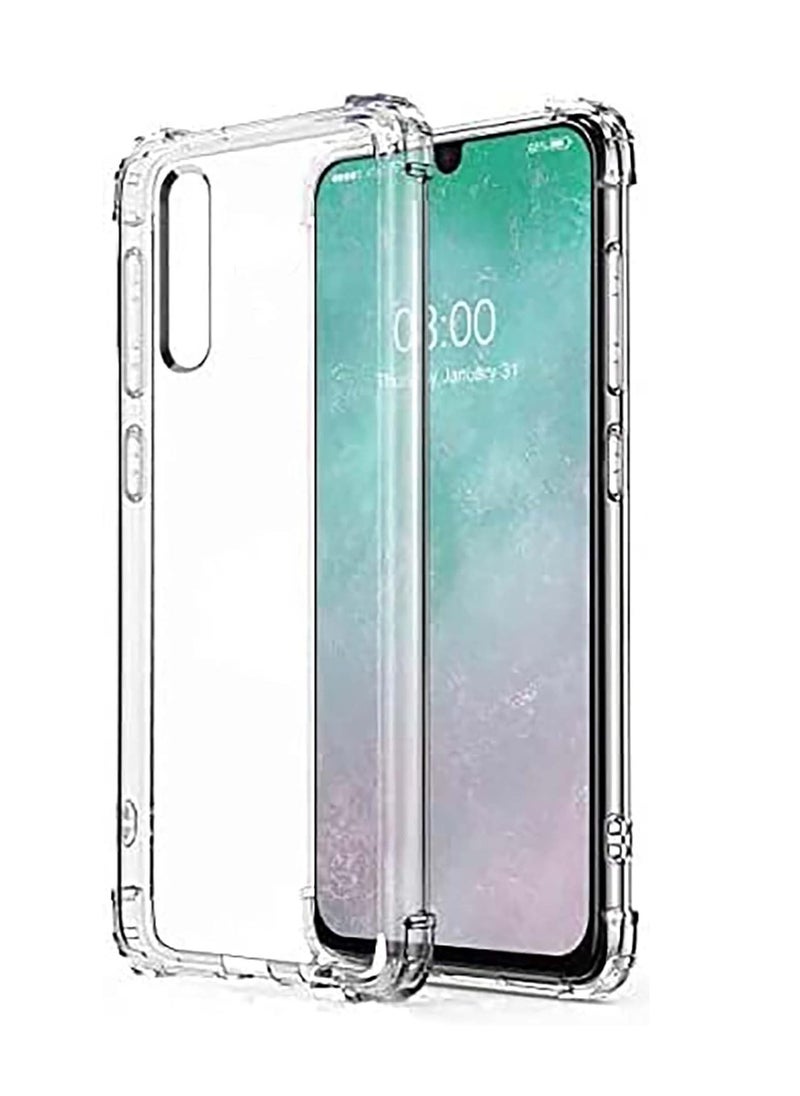 Generic Back Cover Pc King Kong With Soft Silicone Frame With 4 Airbag Corner Compatible With Samsung Galaxy A50 / A50S / A30S - Clear  - Image 1