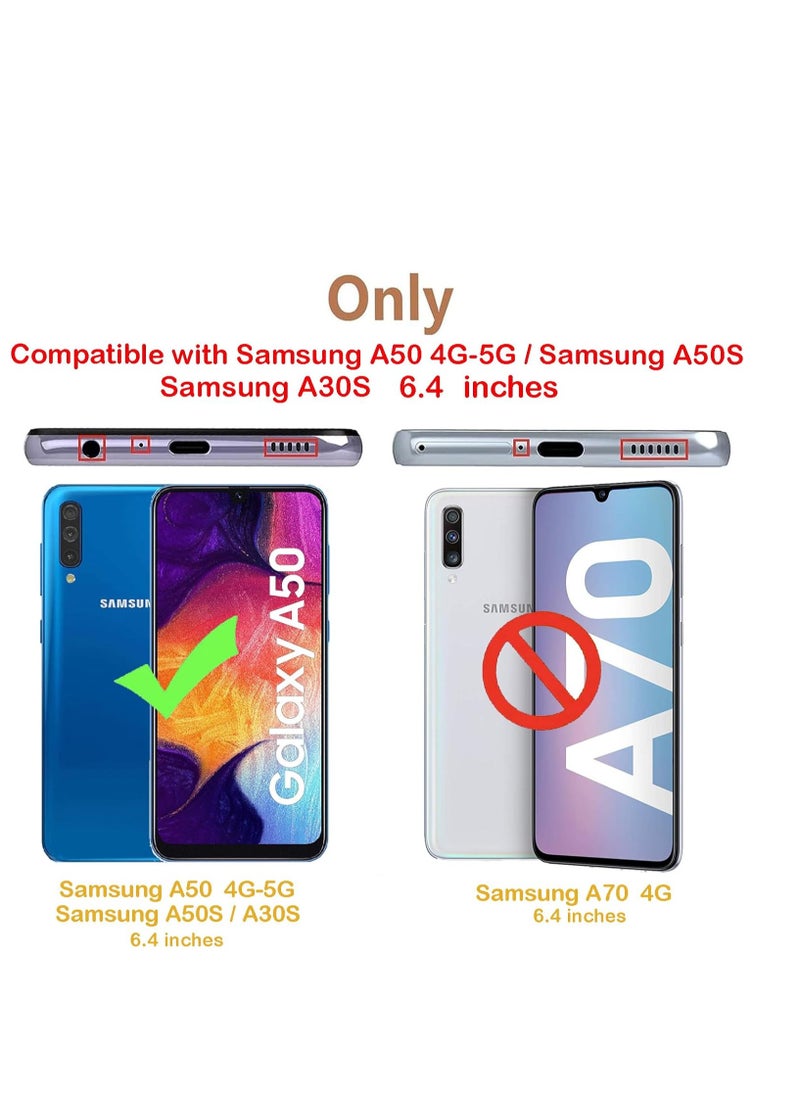 Generic Back Cover Pc King Kong With Soft Silicone Frame With 4 Airbag Corner Compatible With Samsung Galaxy A50 / A50S / A30S - Clear  - Image 3
