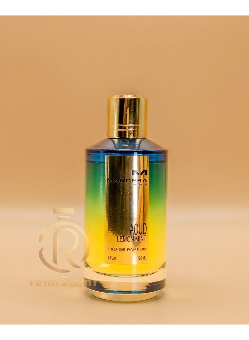 YOUMSERA Oud Lemon Mint Eau de Parfum 120ml - Image 3
