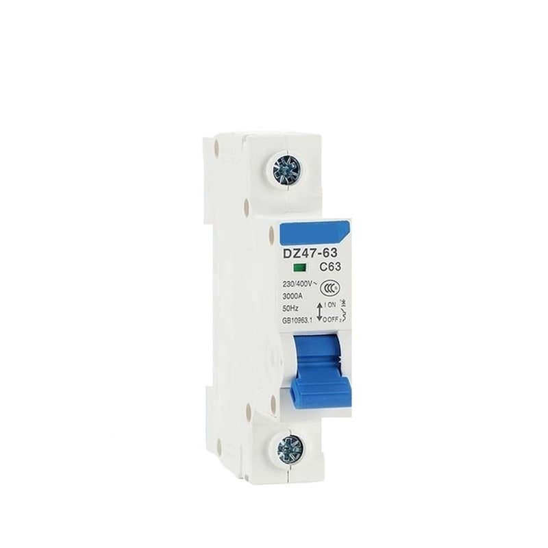 Circuit Breaker, MCB DZ47-63 1P 2P 3P 4Pole C45 4.5Ka AC Miniature Circuit Breaker Household Air Switch 60Hz(40a,1P) - Image 2