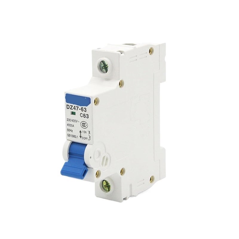 Circuit Breaker, MCB DZ47-63 1P 2P 3P 4Pole C45 4.5Ka AC Miniature Circuit Breaker Household Air Switch 60Hz(40a,1P) - Image 3