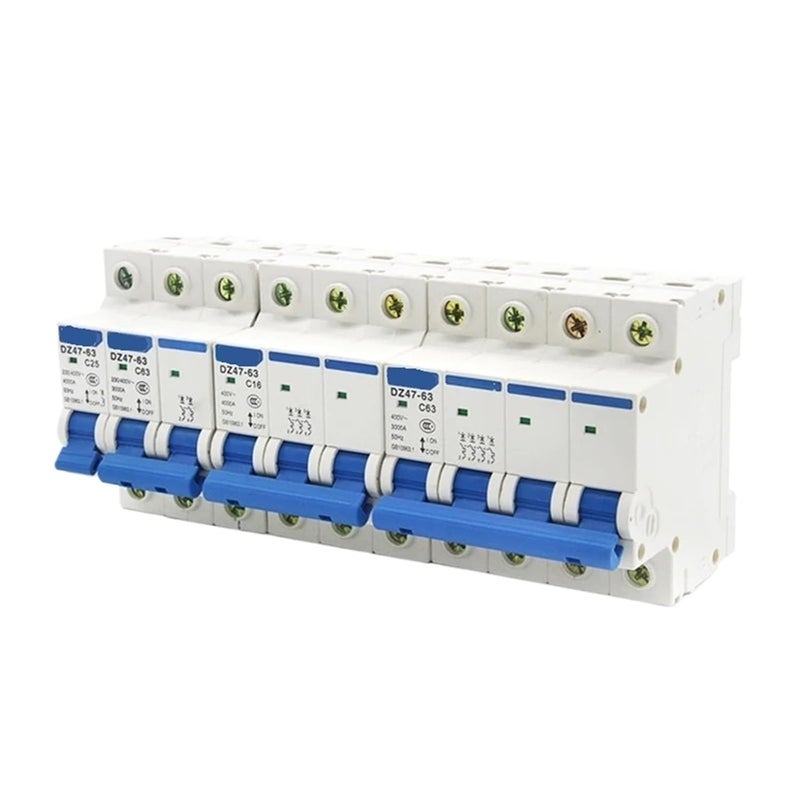 Circuit Breaker, MCB DZ47-63 1P 2P 3P 4Pole C45 4.5Ka AC Miniature Circuit Breaker Household Air Switch 60Hz(40a,1P) - Image 5