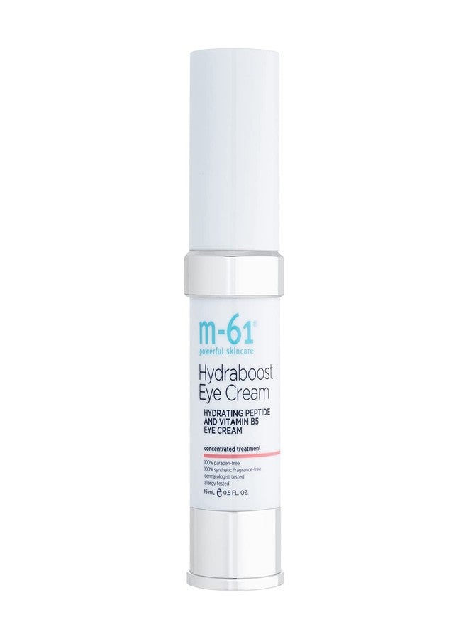 m-61 Hydraboost Eye Cream | Moisturizing, Firming Undereye Cream with Hyaluronic, Glycolic, Vitamin B5, and Peptides. Dermatologist Tested with Clinical Trial Results. For All Skin Types - 0.5 Fl Oz - Image 1