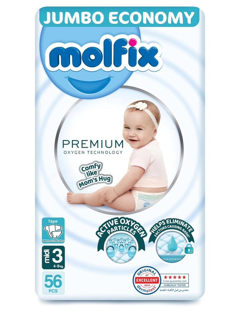 Molfix Molfix Premium Jumbo Oxygen Size 3  - Image 1