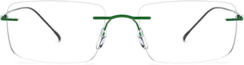 FONEX إطار نظارات تيتانيوم، نظارات بصرية بدون إطار للرجال والنساء F85634 - Image 3