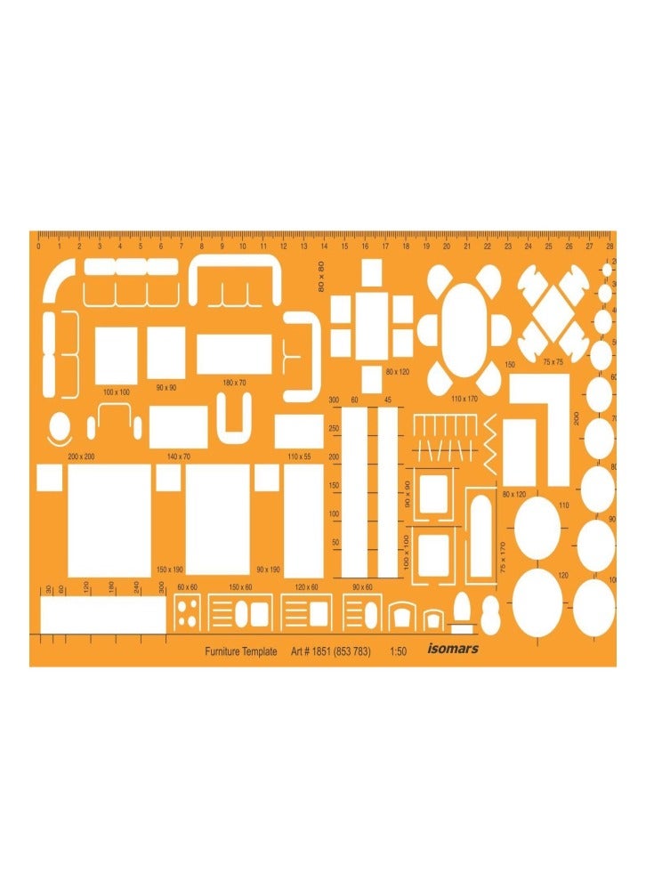 Isomars أثاث معماري 1: 50 - بلاستيك