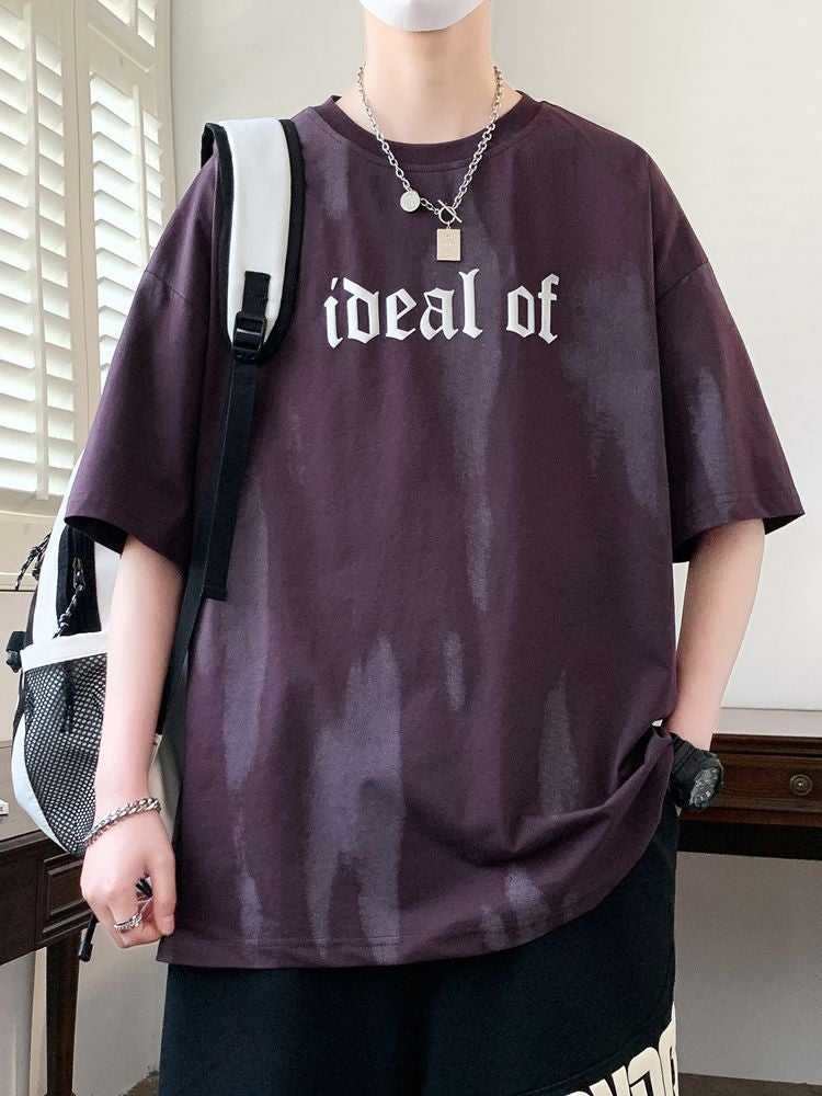 Summer Cotton Short-Sleeved T-Shirt Boys 12-15 Years Old Teenagers Junior High School Students 13 Trendy Half-Sleeved 14 Summer Top 16 - Image 5