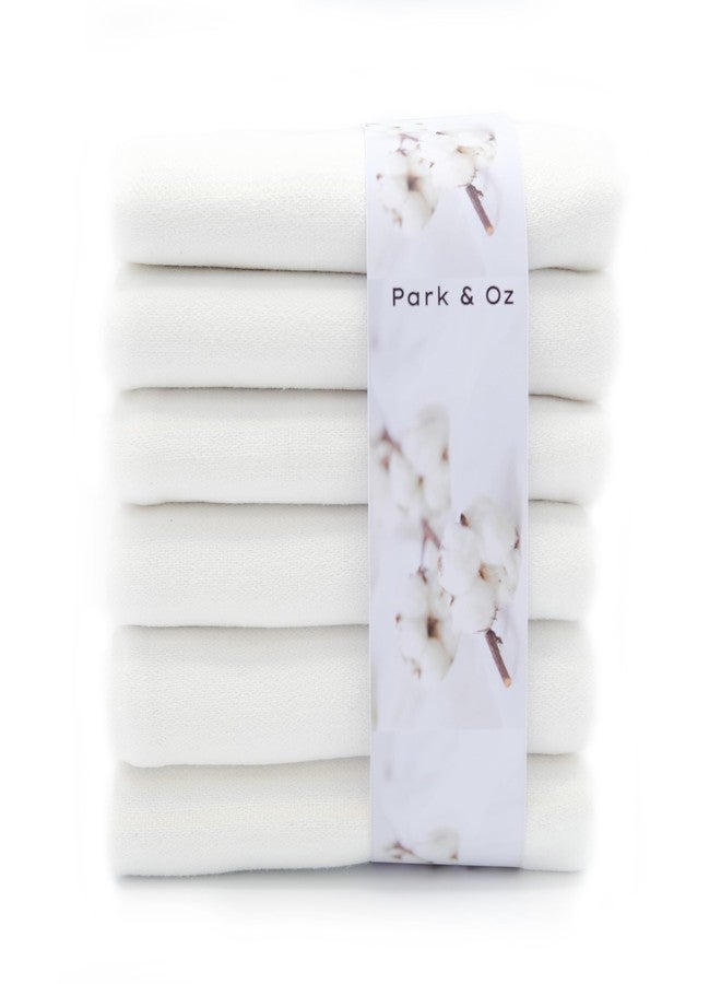 PARK & OZ White Turkish Beach Towels - 6-Pack Oversized 100% Cotton Quick-Dry & Sand-Free Towels 72" x 40" Ultra Absorbent, Lightweight & Compact Pool Towels for Beach, Travel, Spa, Camping &Tie-Dye - Image 1