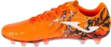 Joma Super Copa 2408 Naranja Negro Firm Ground Men's Orange Football Shoes (Grass Ground) SUPS2408FG