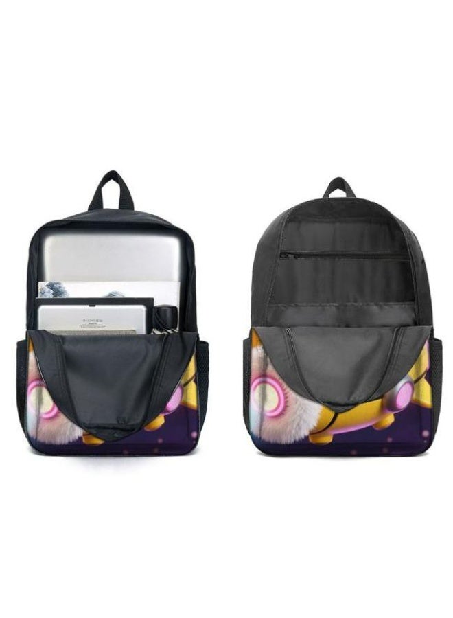 Bright Li Fire Fashion is unlimited! Cartoon bag three-piece set, suitable for a variety of scenes for students and teenagers (available for students, children, friends on outings, mountain climbing, schooling, etc.) - 33 - Image 4