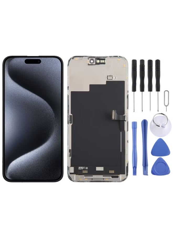 High-quality replacement inner screen compatible with the iPhone 15 Pro Max -