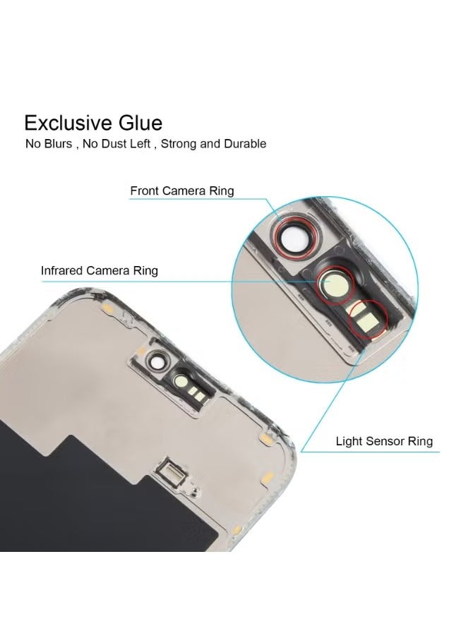 High-quality replacement inner screen compatible with the iPhone 15 Pro Max -