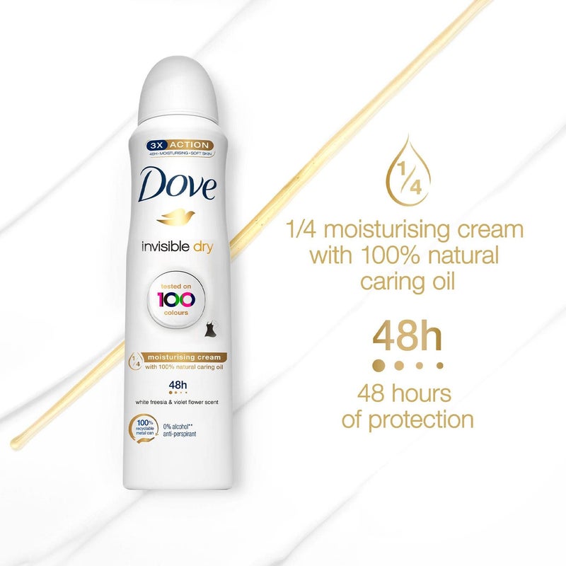 Dove Invisible Dry Anti White Marks Anti-Perspirant Deoderant - Image 3