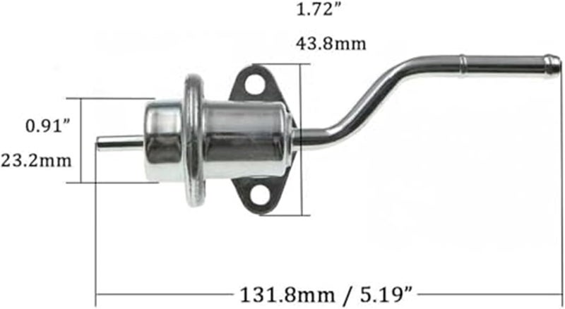 Wivplex Fuel Injection Pressure Regulator 3 BAR for DODGE Atos - Image 2