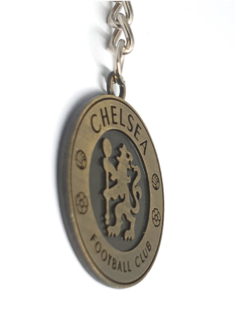 Service Zone - Chelsea Football Club Metal Embossed Keychain - Image 1