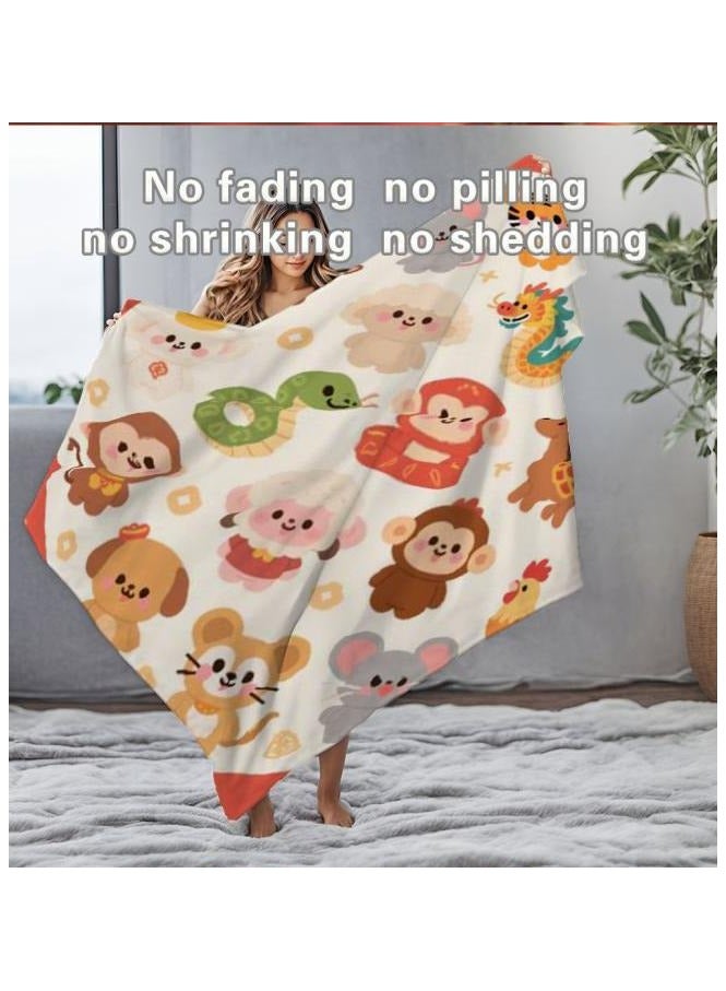 عام بطانية رقيقة من الفانيلا (دافئة ومريحة، ومناسبة للنوم واستخدام الألعاب وإزالة الغبار ومقاومة للرمل) 150 سم * 200 سم - 1158 - Image 4