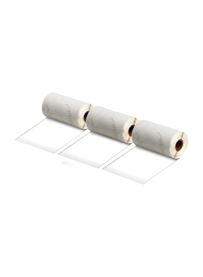 3-Piece Self-Adhesive Thermal Paper Toll  - Image 1