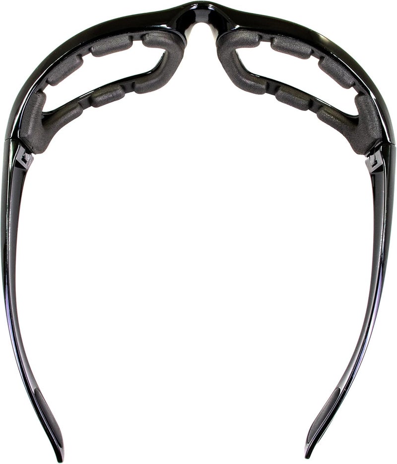 Birdz نظارات موتوسيكل بيردز أوريول المبطنة مع عدسات مضادة للضباب واضحة - Image 4