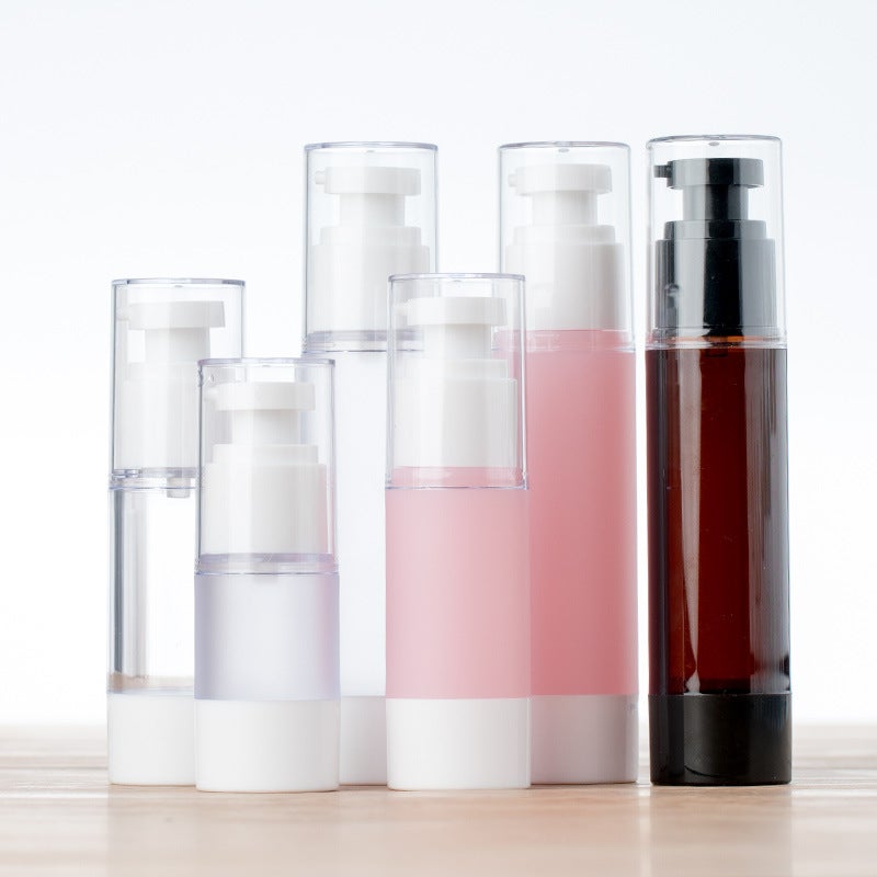 As Spray Scrub Vacuum Bottle Emulsion Cosmetic Essence Fog Pink Pressure Pump Vacuum Bottle Pressing Sub-Bottling Eye Cream - Image 5