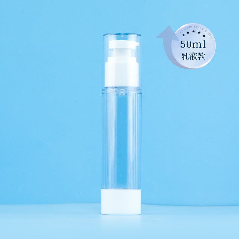 As Spray Scrub Vacuum Bottle Emulsion Cosmetic Essence Fog Pink Pressure Pump Vacuum Bottle Pressing Sub-Bottling Eye Cream - Image 1