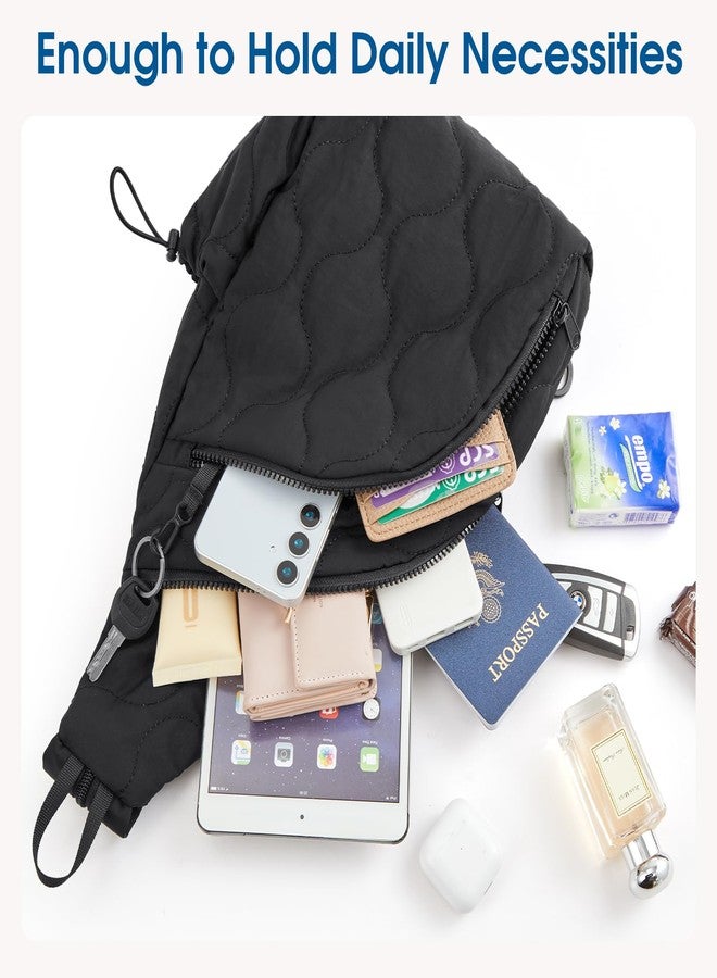 جي4فري حقيبة كروسبودي كاجوال من جي فور فري، حقيبة ظهر خفيفة الوزن وعصرية للنساء، مناسبة للنزهات اليومية (أسود) - Image 3