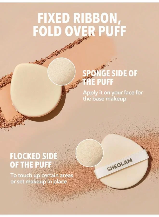 SHEGLAM Skin-Focus High Coverage Powder Foundation-Buttercream