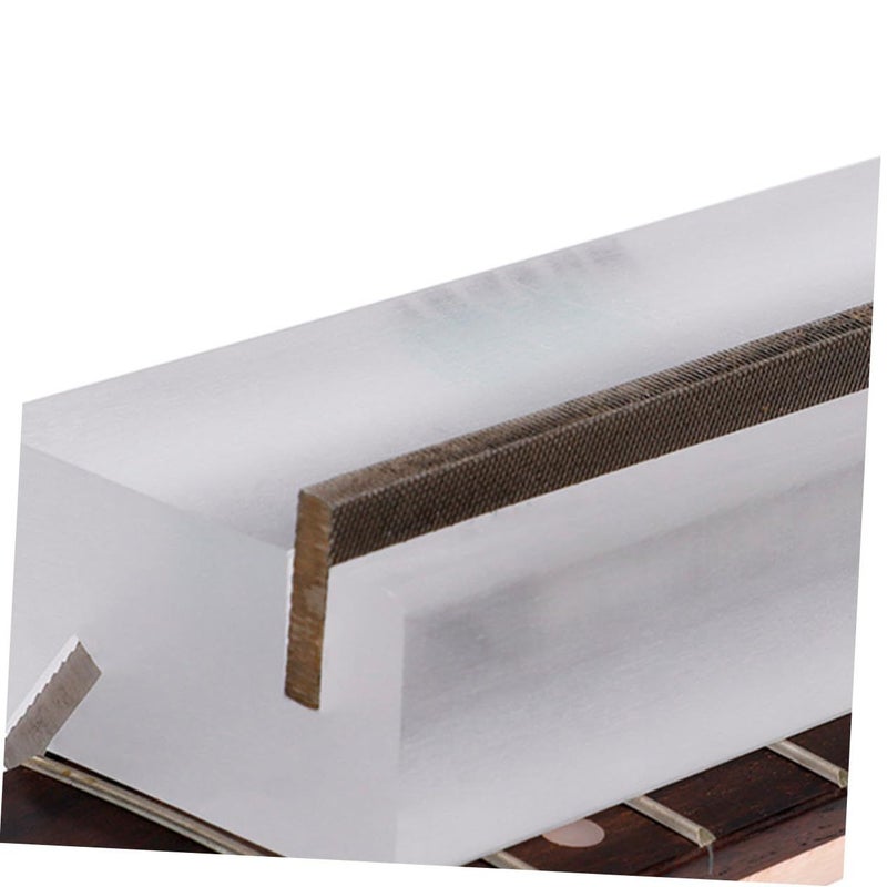 Professional Luthier Guitar Fret Bevel File for Leveling and Sanding with Polished Edges - Image 3