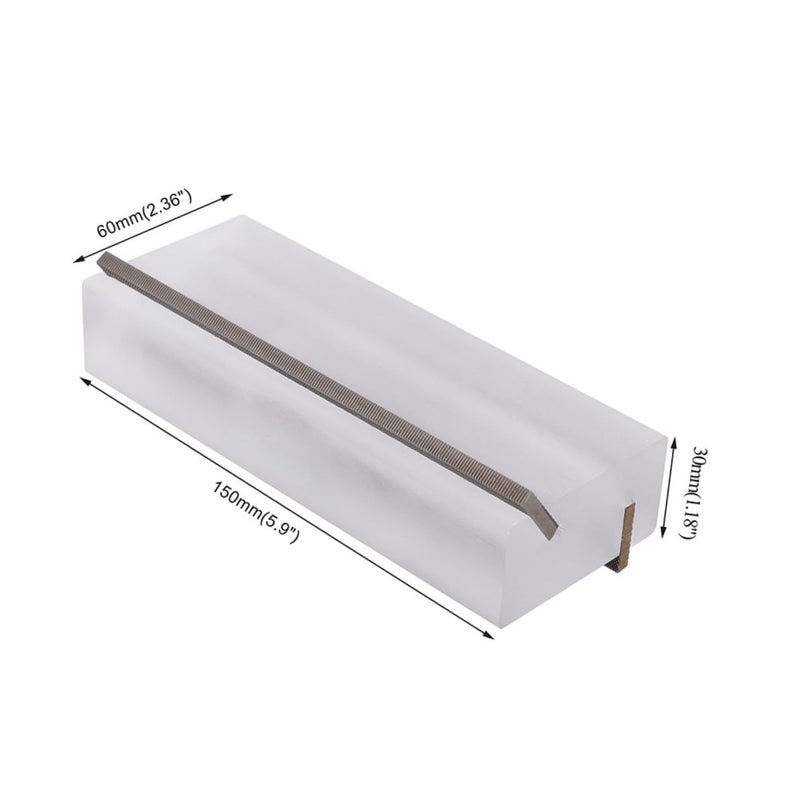 Professional Luthier Guitar Fret Bevel File for Leveling and Sanding with Polished Edges - Image 2