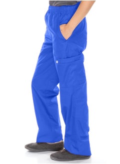 Meridian Meridian Lab Uniforms Tailored Fit Classic cargo Scrub Pants Sporty and Comfy Full Elastic Scrub Pant Full Elastic Waistband Jogger for Men and Women  - Image 3