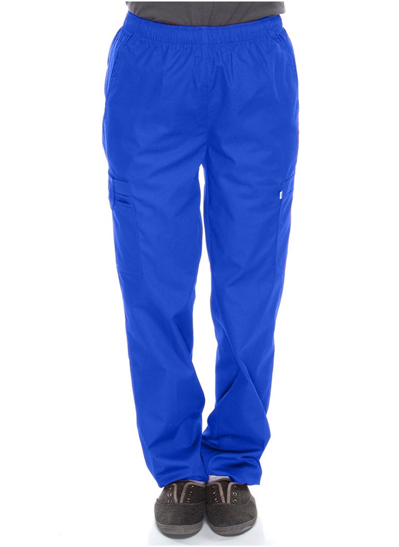 Meridian Meridian Lab Uniforms Tailored Fit Classic cargo Scrub Pants Sporty and Comfy Full Elastic Scrub Pant Full Elastic Waistband Jogger for Men and Women  - Image 1
