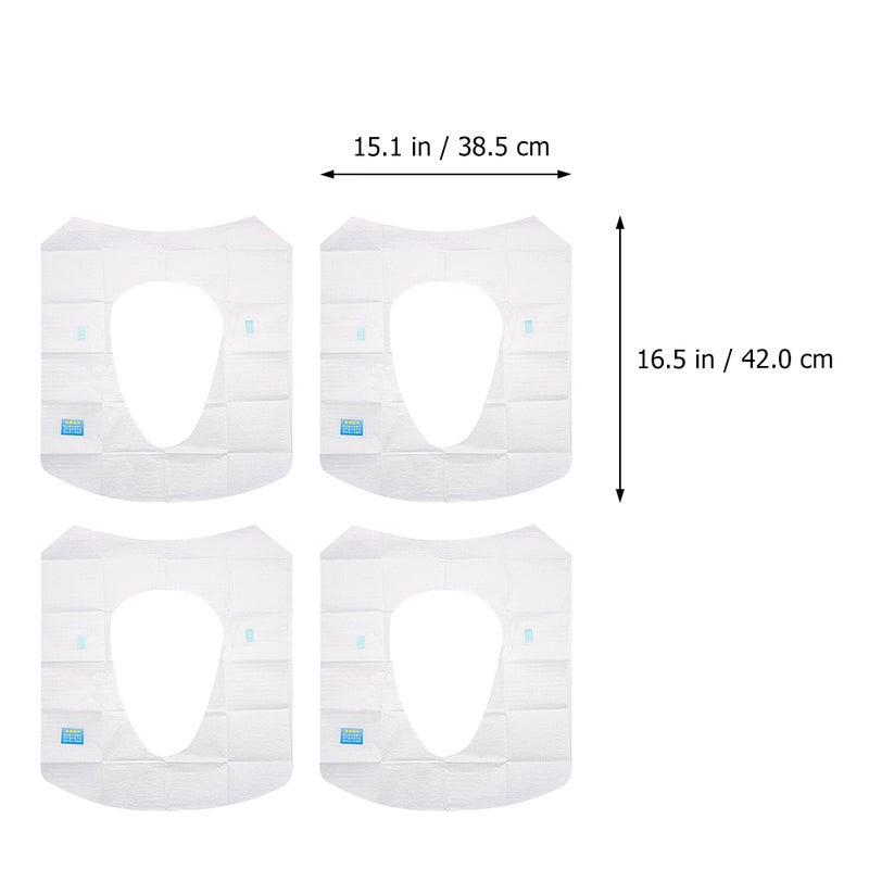 Disposable Toilet Seat Protectors for Hygiene and Comfort, Perfect for Travel and Camping - Image 2