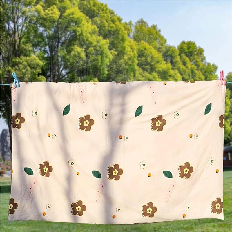 Windproof Nylon Clothesline 3 Pack Non Slip Thick Quilt Dryer For Balcony Patio Home - Image 5